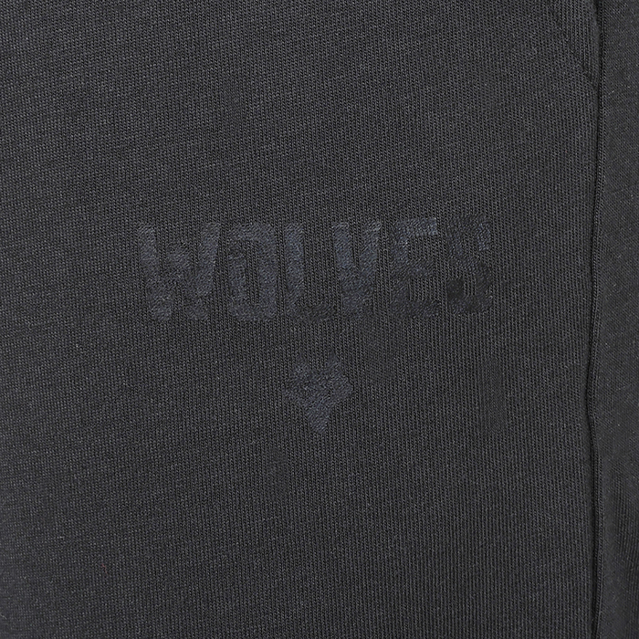 Graphic Print Long Pyjama Set - Black