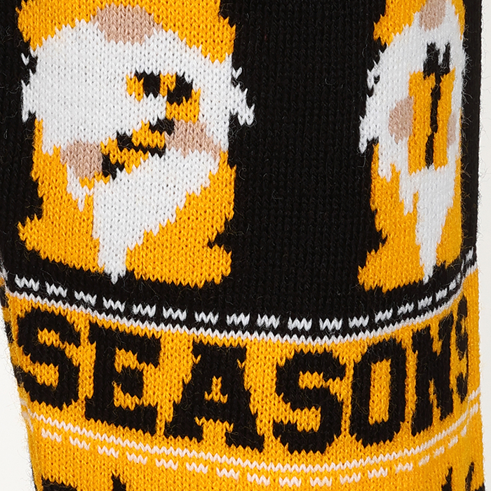 Gnome Wrap Christmas Jumper - Gold