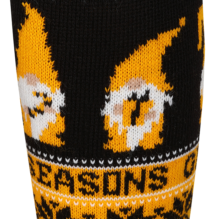 Gnome Wrap Christmas Jumper - Gold - Kids