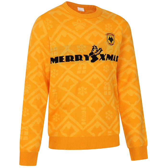 1992 Retro Christmas Jumper - Gold