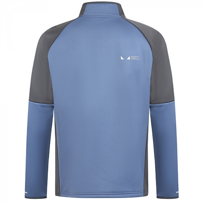 Progression 1/4 Zip - Blue/Grey