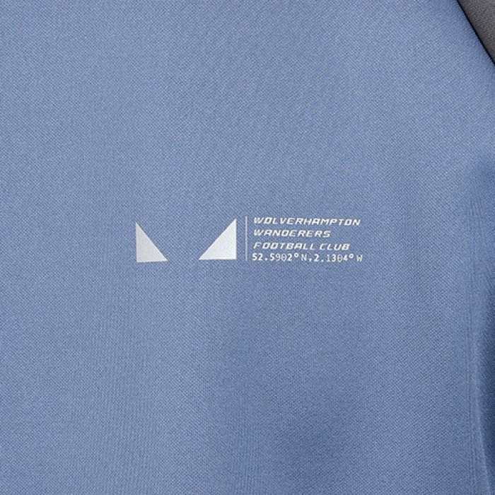 Progression 1/4 Zip - Blue/Grey