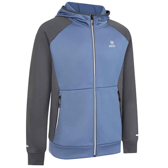 Progression FZ Hoodie- Blue/Grey