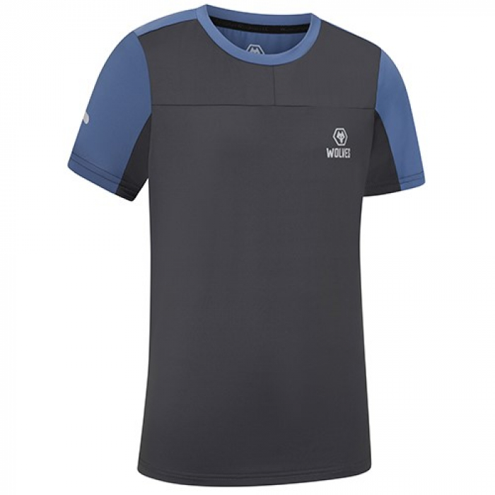 Progression T-Shirt - Grey/Blue - Junior