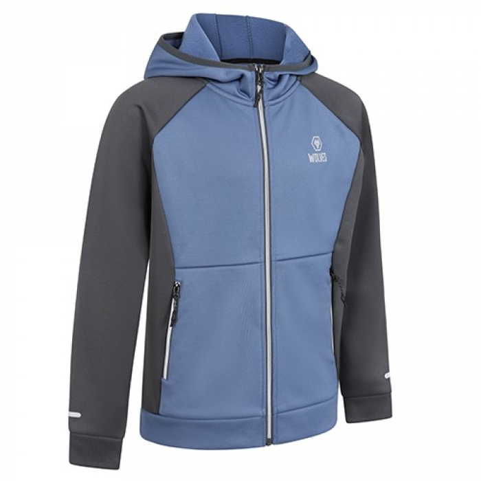 Progression FZ Hoodie - Blue/Grey - Junior