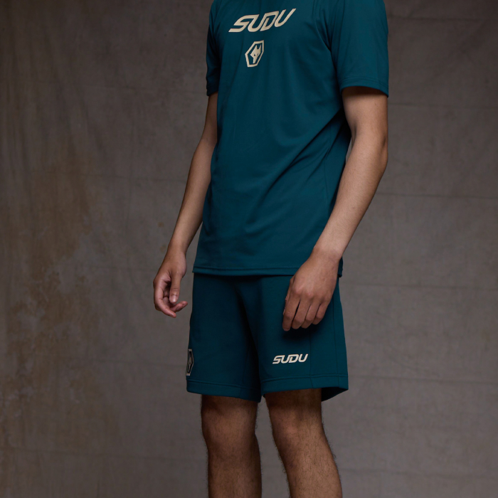 2026-27 Wolves Players Travel Short - Deep Teal