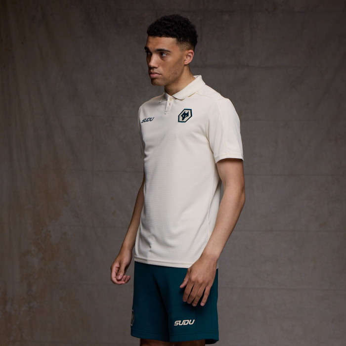 2026-27 Wolves Coaches Travel Polo - Off White