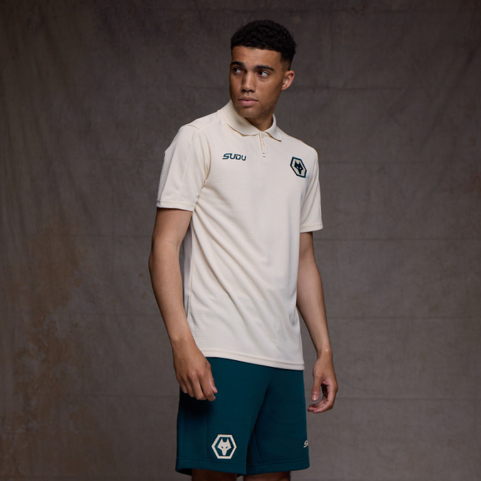 2026-27 Wolves Coaches Travel Polo - Off White