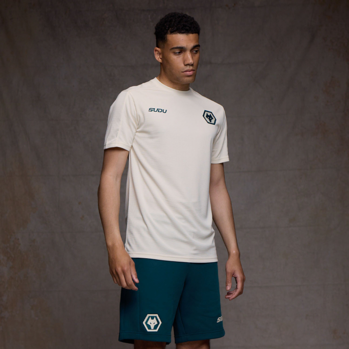 2026-27 Wolves Coaches Travel T-Shirt - Off White
