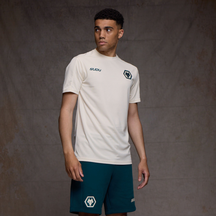 2026-27 Wolves Coaches Travel T-Shirt - Off White