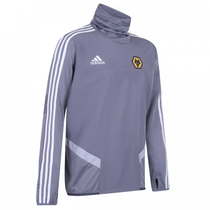2019-20 Training High Neck Midlayer - Grey