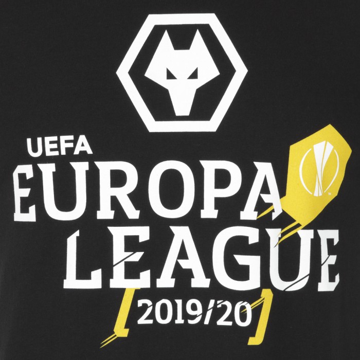 Europa League T-Shirt - Black