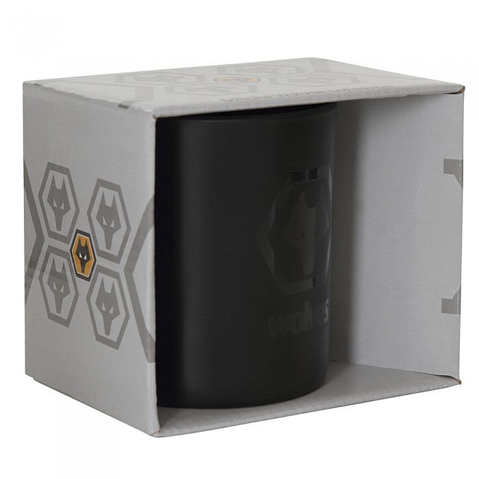 Black Frosted Mug