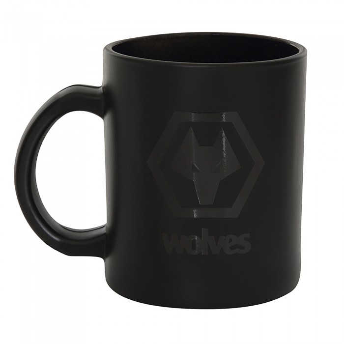 Black Frosted Mug