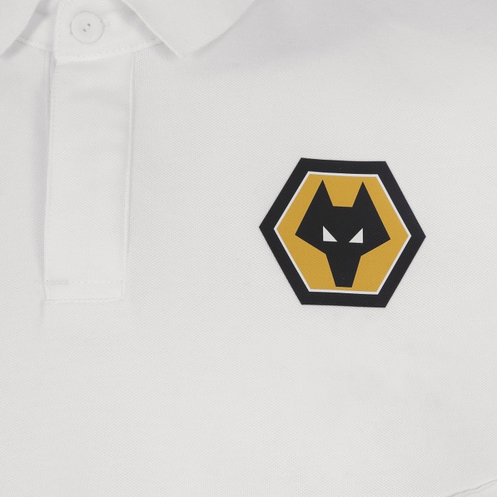 Junior Cotton Polo - White