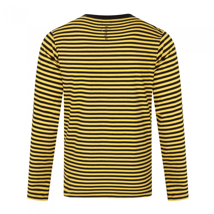 Wolves Fashion Striped long Sleeved Top