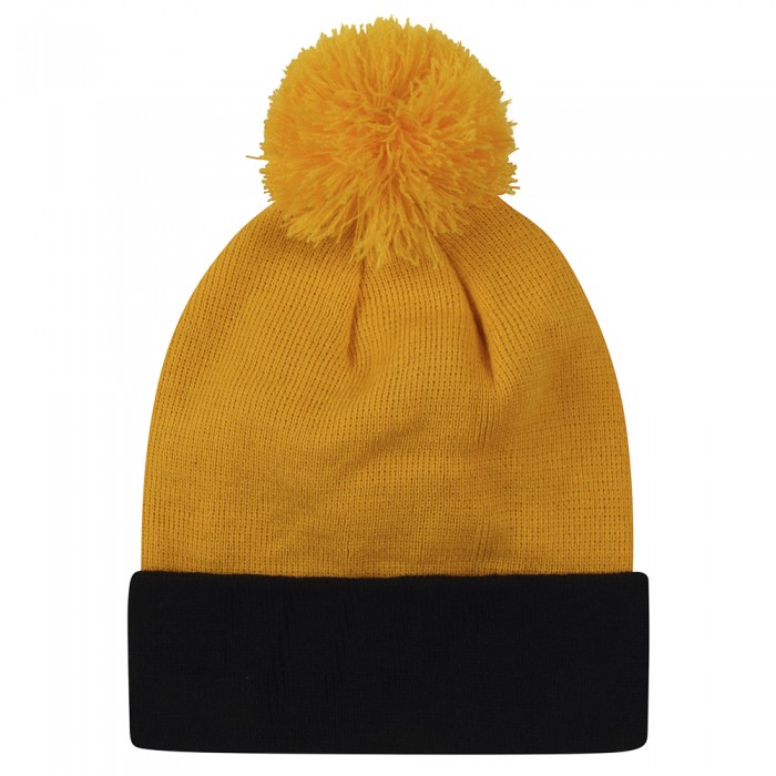 Premium Logo Bobble Hat - Gold - Kids