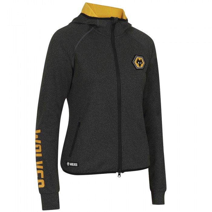 Progression FZ Hoodie - Charcoal Marl - Womens