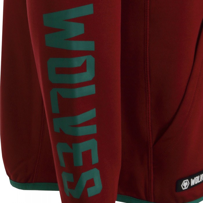Progression Full Zip Hoodie - Red