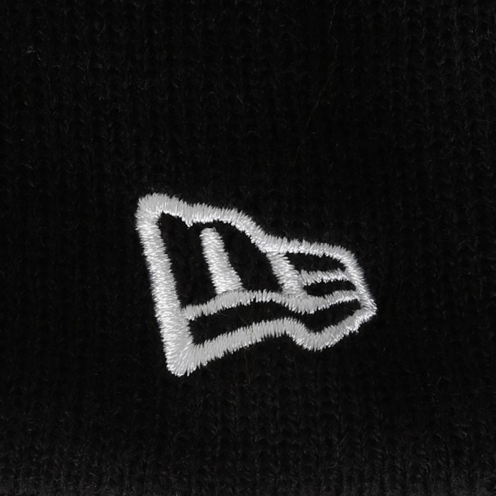 Skull Knit Beanie by New Era - Black