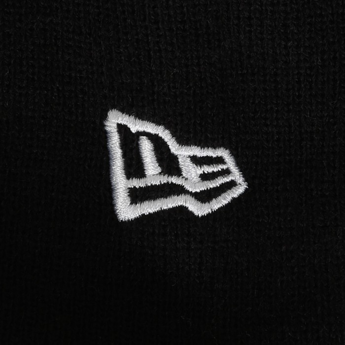 Wide Cuff Knit Beanie by New Era - Black