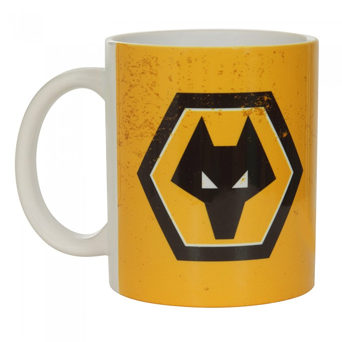 Distressed Crest Mug