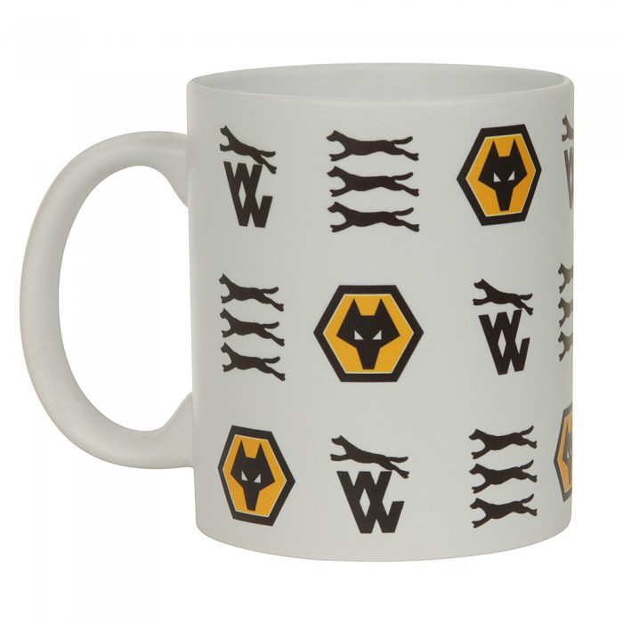 Multi Crest Matte Finish Mug