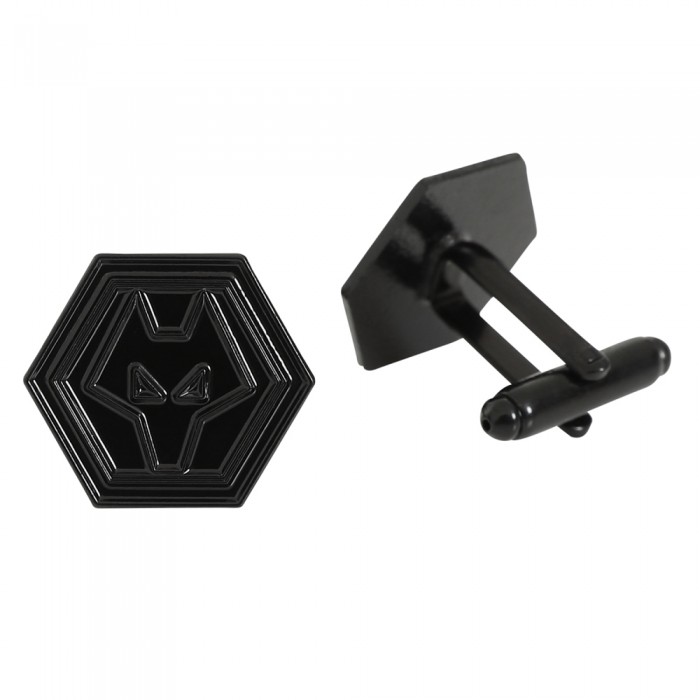 Crest Cufflinks - Black