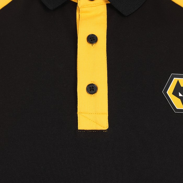 Progression Contrast Polo - Black