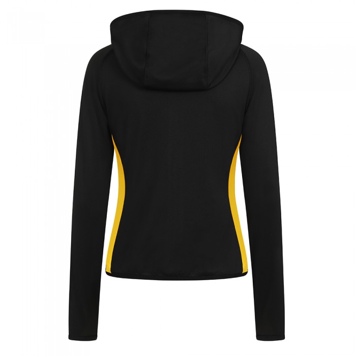 Progression Full Zip Hoodie - Black - Womens