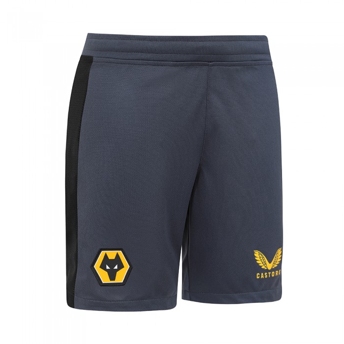 2021-22 Wolves Away Shorts - Junior