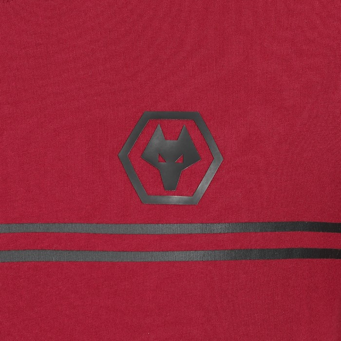 Terrace Stripe T-Shirt - Burgundy