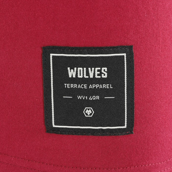 Terrace Stripe T-Shirt - Burgundy