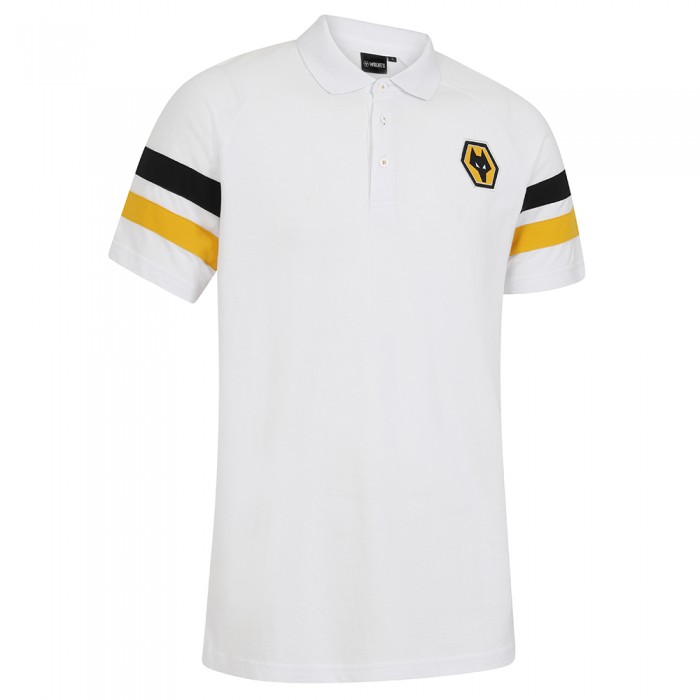 Essentials Crest Polo - White