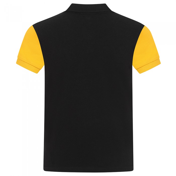 Essentials Crest Polo - Black - Kids