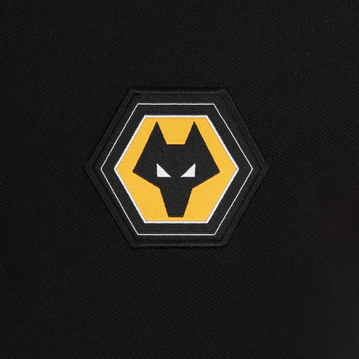 Essentials Crest Polo - Black - Kids