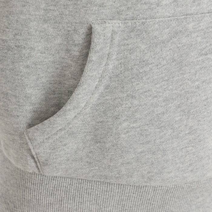Essentials Large Crest Hoodie - Grey - Kids