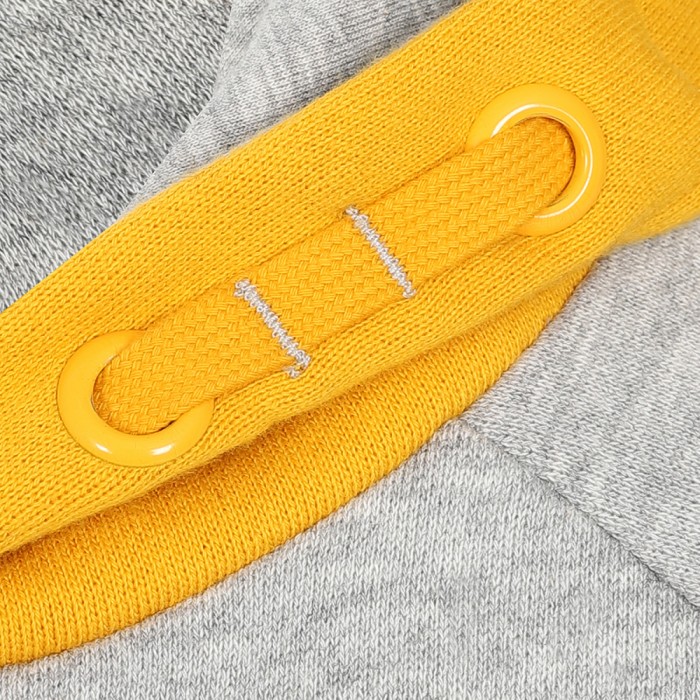 Essentials Large Crest Hoodie - Grey - Kids