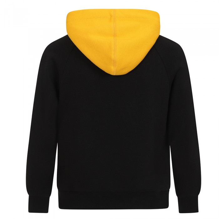 Essentials Large Crest Hoodie - Black - Kids