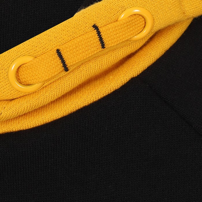 Essentials Large Crest Hoodie - Black - Kids