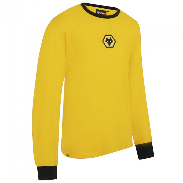 Essentials Centre Crest Long Sleeved T-Shirt - Gol
