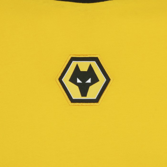 Essentials Centre Crest Long Sleeved T-Shirt - Gol