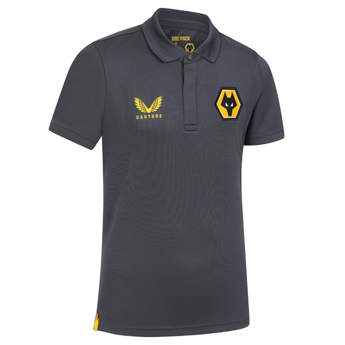 2021-22 Travel Polo - Charcoal - Junior