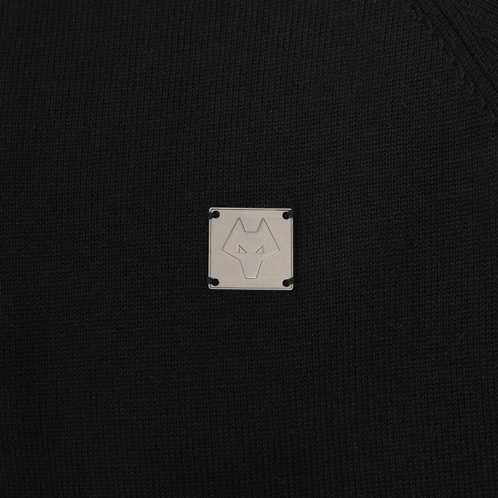 Molineux 1/4 Zip Sweat - Black
