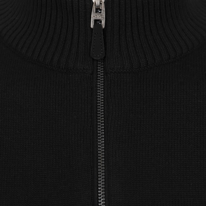 Molineux 1/4 Zip Sweat - Black