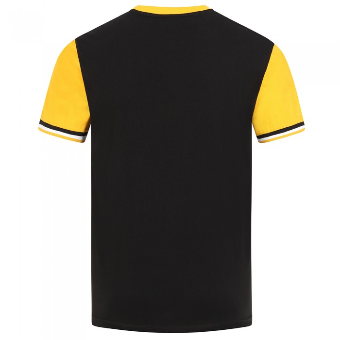 1877 Contrast Sleeve T-Shirt - Black