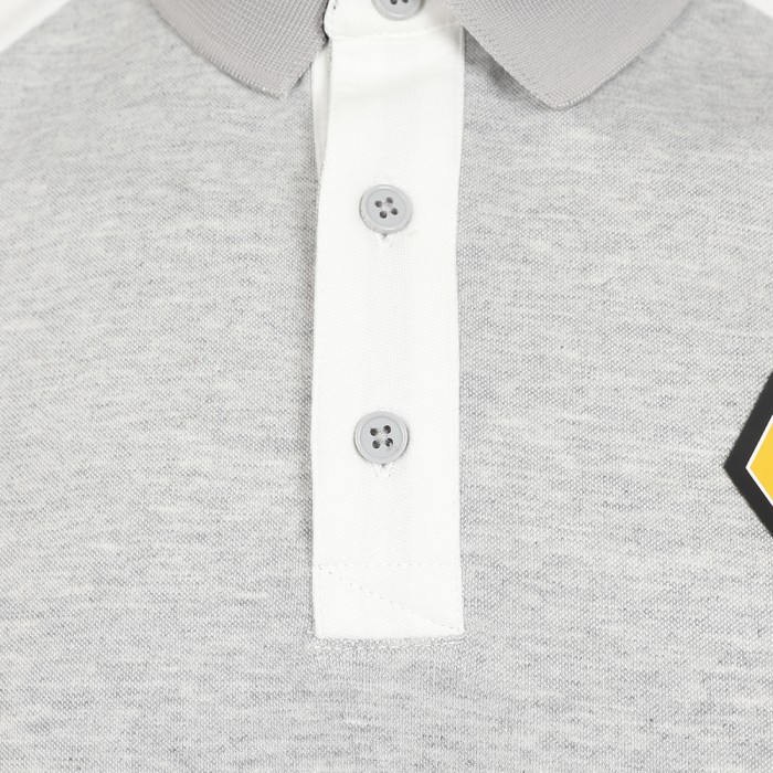 Progression Contrast Polo - Grey