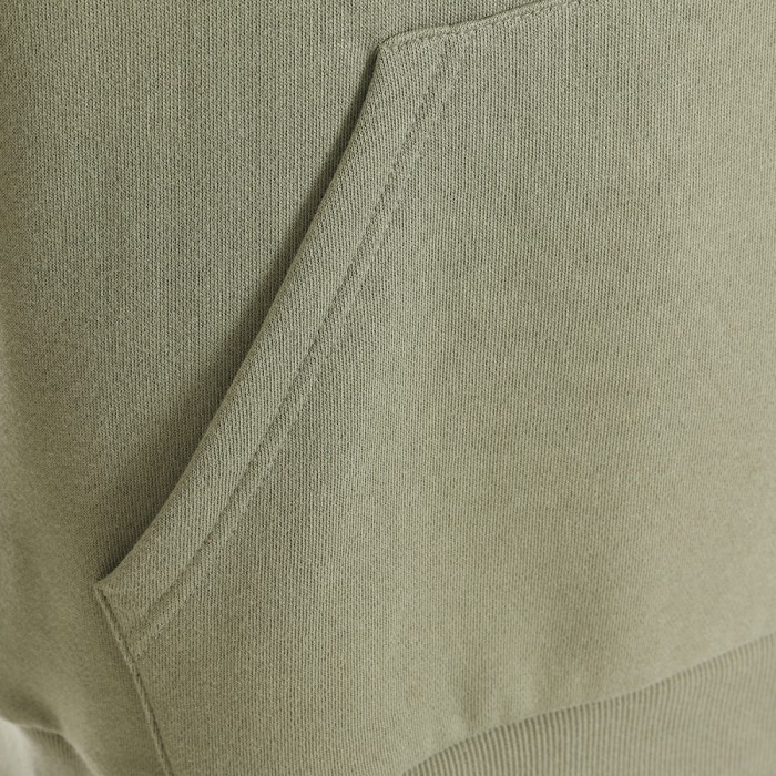 Terrace Set in Sleeve Hoodie - Lichen Green