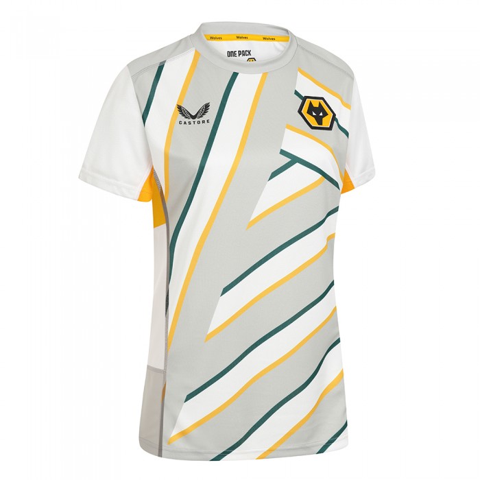 2021-22 Match Day Warm up T-Shirt - Grey- Womens