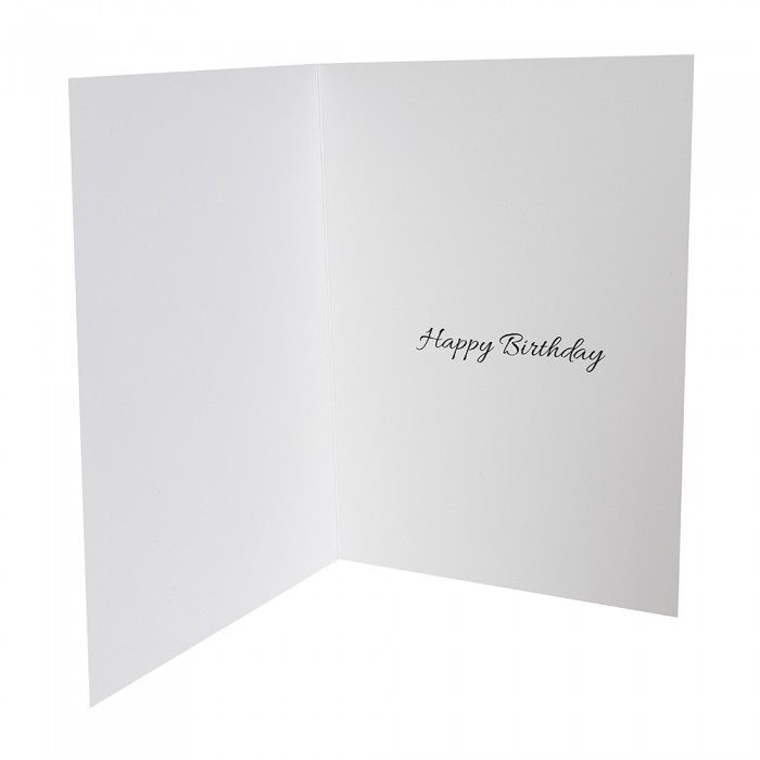 Crest Birthday Card